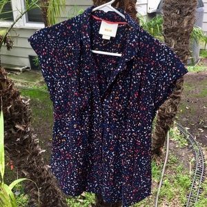 Anthropologie Multi-Colored Blouse